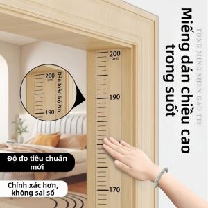 Accurate Removable Height Measure Wall Sticker