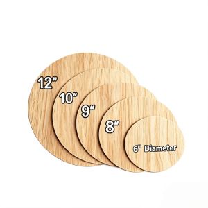 Round Shape Plyboard for Cake ¾ inch thickness 6" to 20" Diameter Ideal for Baking and Decorating