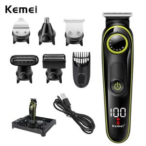 Kemei KM-696 Multifunctional Hair Clipper Electric MenS Hair Trimmer Electric Shaver Razor Nose Hair Trimmer For Men