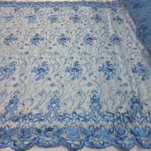 Termurah !! Tille Pinggir Mutiara Terbaru | Bahan Kebaya | Tunic | Bahan Bridesmaid| Auter