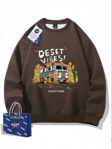 Woolen Warm Long Sleeve Hoodie Casual Wear