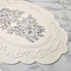 Khăn Trải Bàn Silicon 2025 Họa Tiết Cổ Điển Chất Lượng Cao Cấp Dễ Vệ Sinh Phong Cách Hiện Đại Dùng Cho Gia Đình