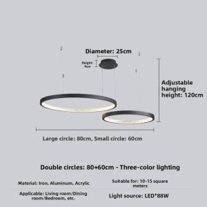 Circular Designer LED Light