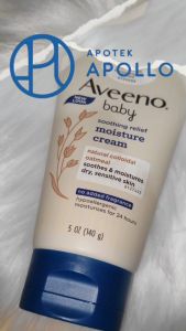 AVEENO BABY SOOTHING RELIEF MOISTURE CREAM 140G
