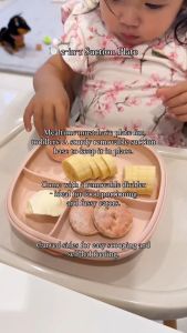 B. Box 2 in 1 Suction Plate - Peralatan Makan Anak