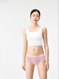 Purcotton | Antibacterial Breathable Cotton Pants Mid-Waist Triangle