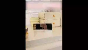 Jam Meja Digital LED Meja Digital Clock LED Jam Meja Digital Alarm LED Clock Minimalis Dengan Sensor Suara/Sentuh