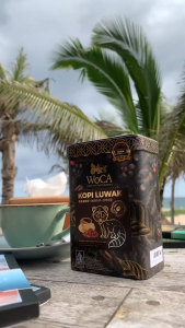 WoCA Gourmet Luwak Gayo Coffee Tin (Bean/Powder/8 Sachet Drip)