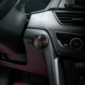 For Mitsubishi Xforce Car Push Start Button Cover Metal Engine Start Stop Protection Cap Accessories