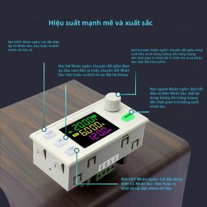SK120X CNC DC-DC Bộ Nguồn Tăng/giảm Điện Áp Trên Bàn 6-36V Đến 0-36V 120W USB Mô-đun Chuyển Đổi Tăng Cường Điện Áp Ổn Định USB