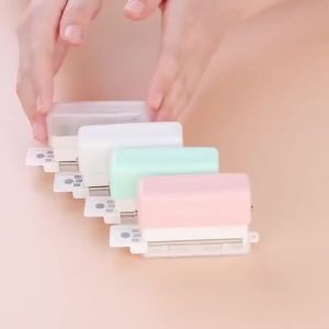 Máy Đục Lỗ Giấy 6 Lỗ A5/B5/A4 Nhiều Màu Sắc Dụng Cụ Đóng Gáy Cho Văn Phòng & Trường Học