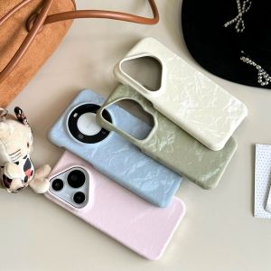 Elegant Velvet Texture Phone Case for Huawei X50 X60pro Honor Magic7/6pro Half Cover 300 Cooling 200 Fluffy Cloth Shell 100 Large Hole 90PRO Durable X9C Anti-Fall