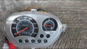 Speedometer YAMAHA Jupiter Z Lama (Komeng 2003-2005) - Spidometer Assy Injeksi Kilometer KM Full Set Mika Kabel
