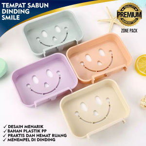 Tempat Sabun Smile | Tempat Sabun Tempel Dinding Tanpa Paku | Tempat Holder Sabun Smile | Wall Soap Box