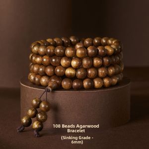 HONGLIANGYUAN | Sinking Quality Sandalwood 108 Beads Bracelet 108pc