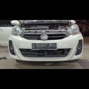 2 Pcs 76mm/89mm LED Fog Angel Eyes LED Fog Lamp Halo Ring Projector Led Foglight Suitable for DC 12V