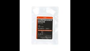 First Aid Compressed Sterile GauzeEmergency Medical Dressing Hemostatic Control Bandage Vacuum Packaging Gauze Roll Z-Folded
