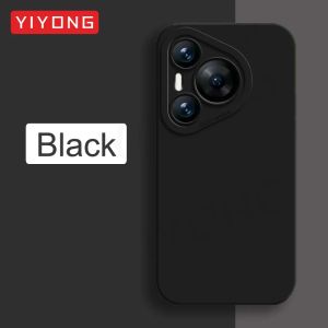For Pura90s Pro Case YIYONG Silky Feel Liquid Silicone Soft Cover For Huawei Pura 90s Pro Max 70 80 Ultra Pura70 Phone Cases