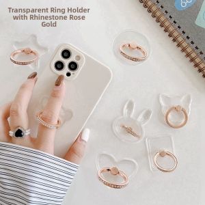 Bbzy | Transparent Ring Stand Multifunction Universal Phone Holder