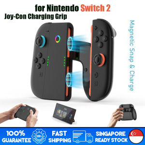 🇸🇬[Ready Stock] For Nintendo Switch 2 Joy-Con 2 Charging Grip Charging Station for Switch 2 Joystick Controllers
