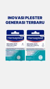 HANSAPLAST Plester Second Skin Regular Isi 6 Plester Hidrokoloid - Triple Pack