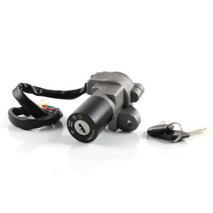 Motorcycle 4 Wire Ignition Switch Lock Set For Suzuki Haojue EN125-2F EN125-2E EN 125