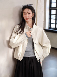 Retro Stand Collar Spring Leisure Jacket