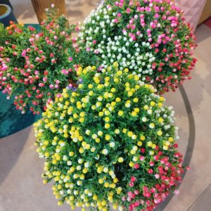 Cành hoa nhí điểm đa sắc nhập khẩu trang trí nhà cửa decor quán xá chụp ảnh sản phẩm