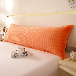 One plush long pillowcase for two people a couples bed pillowcase dimensions 1.2m 1.5m 1.8m (without pillow core)