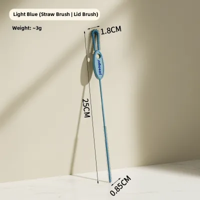 josogo | 2-in-1 Silicone Straw Cleaning Brush