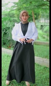 Inner Dress Dalaman Gamis Manset Polos Bahan Moscrepe Premium / Gamis Singlet / Kutung Sleveles
