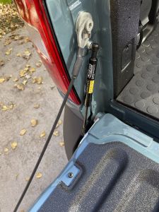 Back Door Stay for Ford Maverick (P758) 2022-2025 4x4 Pickup Stainless Rear Tailgate Slow Down Gas Shock Gas Struts Damper