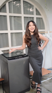 Reiwa Mesin Cuci 1 Tabung Top Loading 8 kg Otomatis Low Watt - WT0802CGR - GARANSI TUKAR UNIT BARU