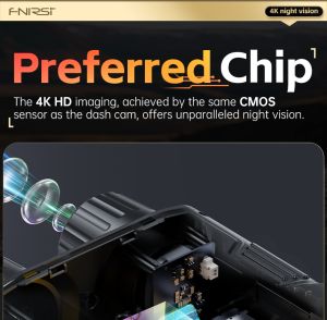 FNIRSI NVS-40 Telescope 4K HD binoculars Night Vision 6X digital zoom 300 m for both day and night use