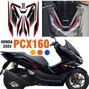 HONDA PCX 160 2025 Stickers Motorcycle Side Body SPEEDHUNTERS Decals for PCX160 Pcx160 Waterproof Vinyl Modified Accessories