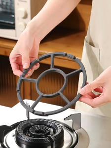 ขาตั้งหม้อ ชั้นวางเตาแก๊สหนา ชั้นวางเสริมเตาแก๊ส สําหรับทําอาหาร ทนความร้อนสูง ใส่ได้หลายรุ่น แข็งแรง ทนทาน