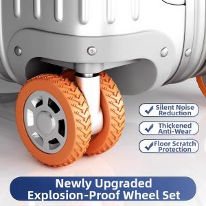 Silent Protective Wheel Cover Silicone