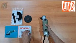 MODERN M-2350B Mesin Gerinda Tangan 4 Inch Angle Disc Grinder Gurinda Grenda Grinda Listrik M2350B M-2350 B