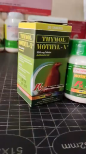 Thymol Mothyl-X Antibacterial Tablets for Veterinary Use 200 mg 10 Tablets