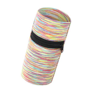 Sports Wrist Bag Outdoor Running Fitness Spring Summer Arm Pocket Breathable Zipper Quick Drying Ice Silk Men Women Wristlet