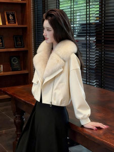Shalldoer | Thick Warmth Large Fur Collar Short Down Jacket