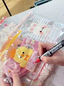 FH-C1242 Travel Bag Zipper Lock Motif Animal Lucu Serbaguna / Tas Travel Pouch Make Up Organizer Bag