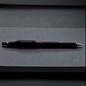 Rotring 800 0.5/0.7mm All-metal Drawing Automatic Pencil Black Silver Professional Hand-drawn Design Activity Pencil Set