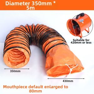 Expandable Heat Resistant Ventilation Hose
