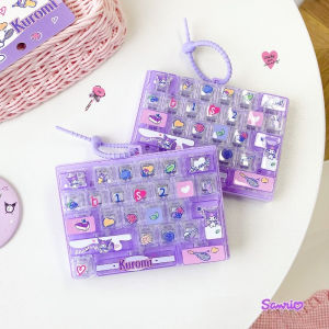 Bandai | Anime Cute Decompression 26 Press Keyboard Toy Keychain Pendant Perfect Bag Pendant Decompression Ideal ornament Toy Gift