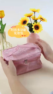 Tas Bekal Soignez / Tas Kosmetik Bag / Cosmetics Pouch / Alat Makeup Organizer Serbaguna