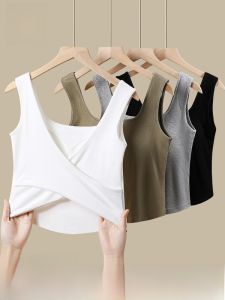 MiiOW | Áo ba lỗ hở lưng gợi cảm mùa hè mới dành cho nữ MiiOW Cat Person Áo ba lỗ cổ vuông chống ánh sáng ngắn màu trơn