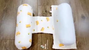 Gối chặn cho bé vải Muslin organic thương hiệu RiceBlankets