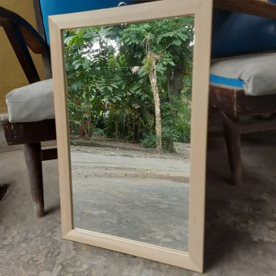 [Free Packing Kayu]Cermin Gantung / Cermin Dinding / Cermin Rias Uk. 30 x 40