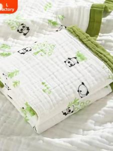 TIANKE | Baby Pure Cotton 6-Layers Bath Towel & Blanket